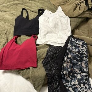 Lululemon Bundle (Leggings, Align Tanks)